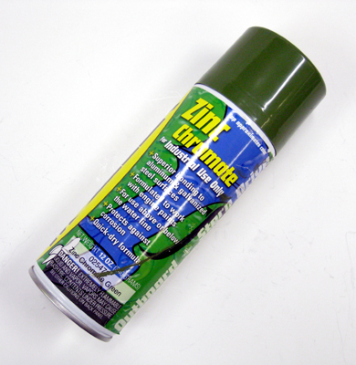 Green Zinc Chromate Spray Can Boat Marine Aluminum Primer Sterndrive Lower  Unit