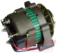 12 V-51 Amp, 2 Wire, Single Pulley, Mando, also Mercury Marine Part #817119-2, AC 155603.