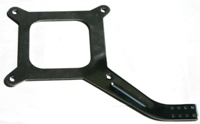 Throttle Cable Bracket, Chrome.