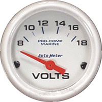 2 inch Voltmeter 8-18 volt