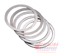 Five Assorted Stainless Steel Shims. (used with Shouldered Wear Rings.)<br><br> (QTY:10)