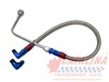 Stainless Steel Fuel Line Kit to Pump, BB 396-454, fits Carter and Edelbrock complete with Fuel Filter.