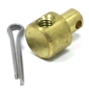 43C Brass Pivot, 1/4 inch N.F.