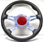 13 inch black, pol. Formula 4 spoke, slotted, 9 bolt