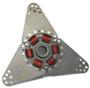 Standard Damper Plate, to 360 CID, 26 Spline.