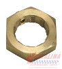 Brass Hex Nut complete with Stainless Steel Set Screw.
