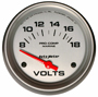 2 5/8 inch Voltmeter 8-18 volt
